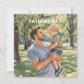 Cartão Feliz Dia dos Pais – Papai e as Crianças To