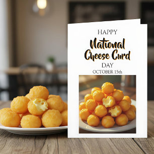 Cartão Feliz Dia Nacional do Queijo Cottage 15 de outub