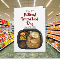 Feliz Dia Nacional dos Alimentos Congelados | 6 de