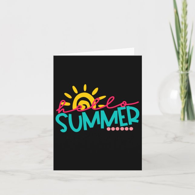 Cartão Feliz Dia Passado de Professores Formandos de Prof (Frente)