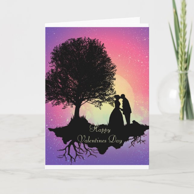 Cartão feliz do dia dos namorados (Frente)