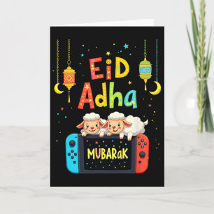 Cartão Feliz Eid Mubarak Jogos Para Crianças Muçulmanas G