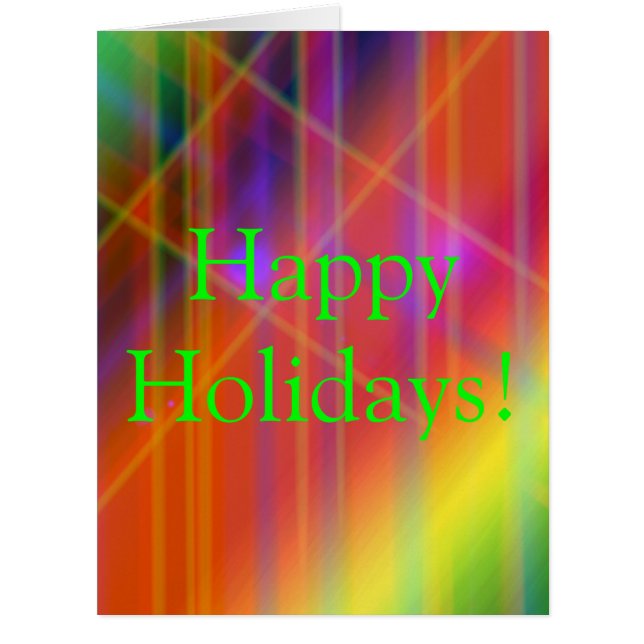 Cartão Feliz Férias! (Frente)