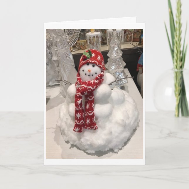 CARTÃO ***FELIZ FÉRIAS DA NOSSA FAMÍLIA PARA A SUA*** (Frente)