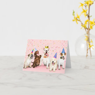 Cartão Feliz Festa de Aniversário