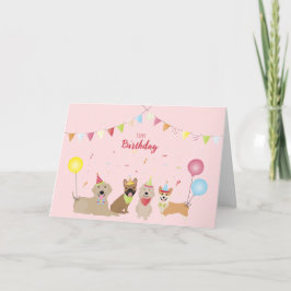 Cartão Feliz Festa de Aniversário