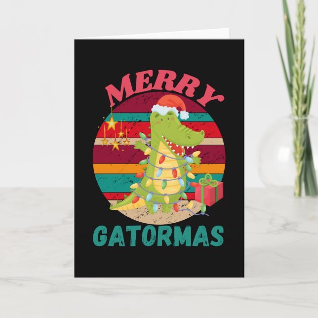 Cartão feliz gatormas (Frente)