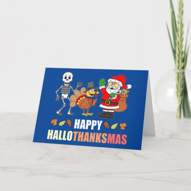 Cartão Feliz HalloObrigadoMas (Frente)