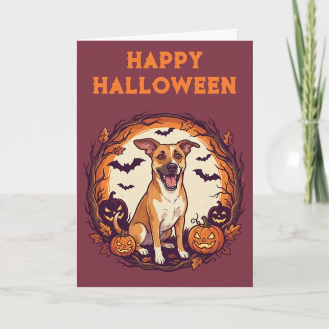 Cartão Feliz Halloween (Frente)