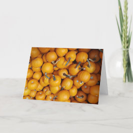 Cartão Feliz Halloween Abençoa Pumpkins