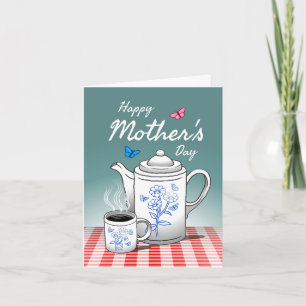 Cartão Feliz Hora do Café com a Mamãe