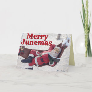 Cartão Feliz Junemas Natal