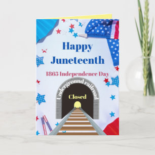 Cartão Feliz Juneteenth