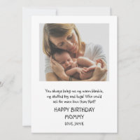 Feliz Mamãe De Aniversário Do Bebê