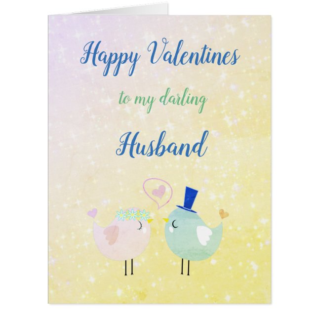 Cartão Feliz Marido do Dia dos Namorados (Frente)