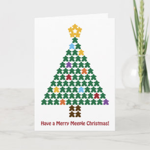 Cartão Feliz Meple Christmas Tree Card