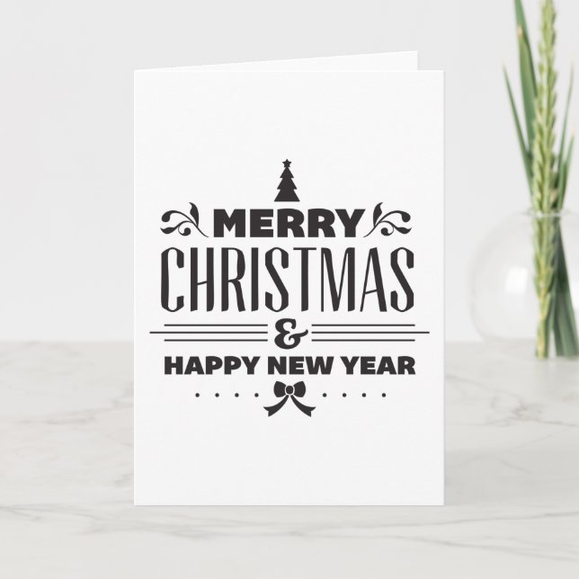 Cartão Feliz Natal (Frente)