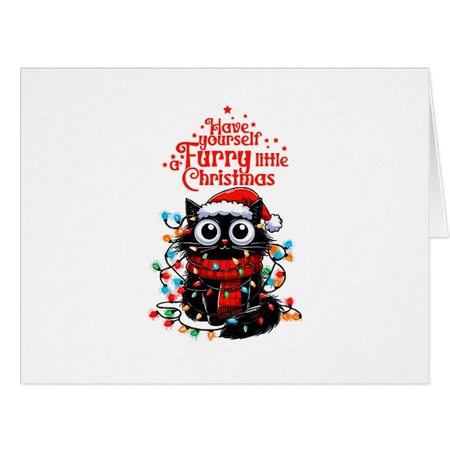 Cartão Feliz Natal (Frente horizontal)