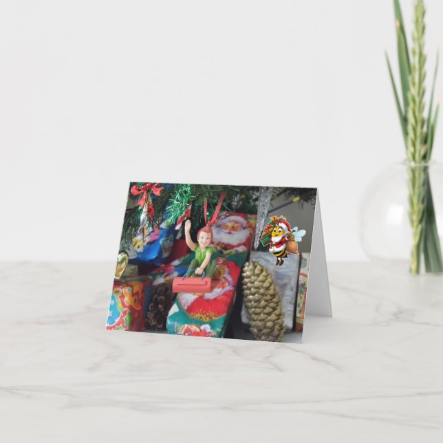 Cartão Feliz Natal. (Frente)