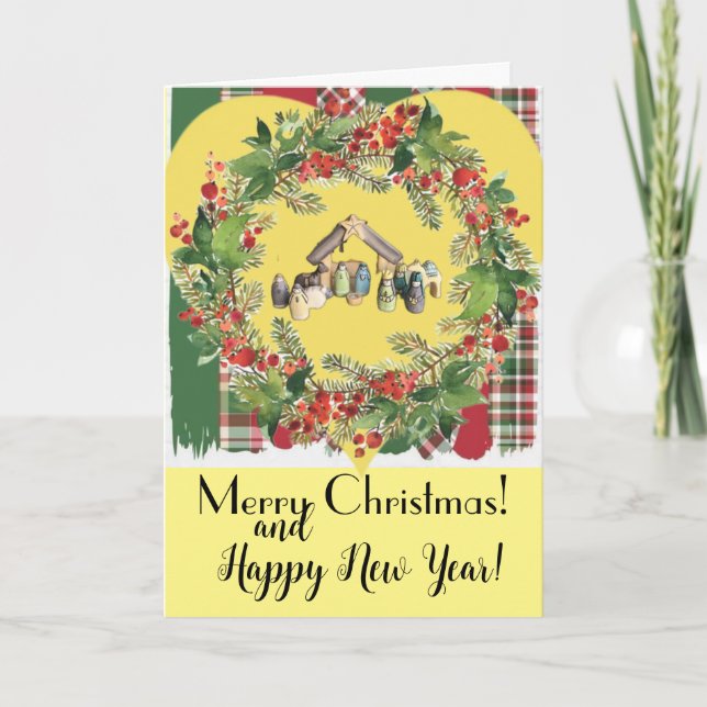 Cartão Feliz Natal! (Frente)