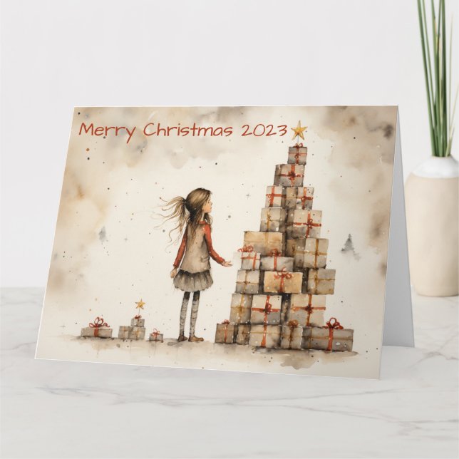 Cartão Feliz Natal (Frente)