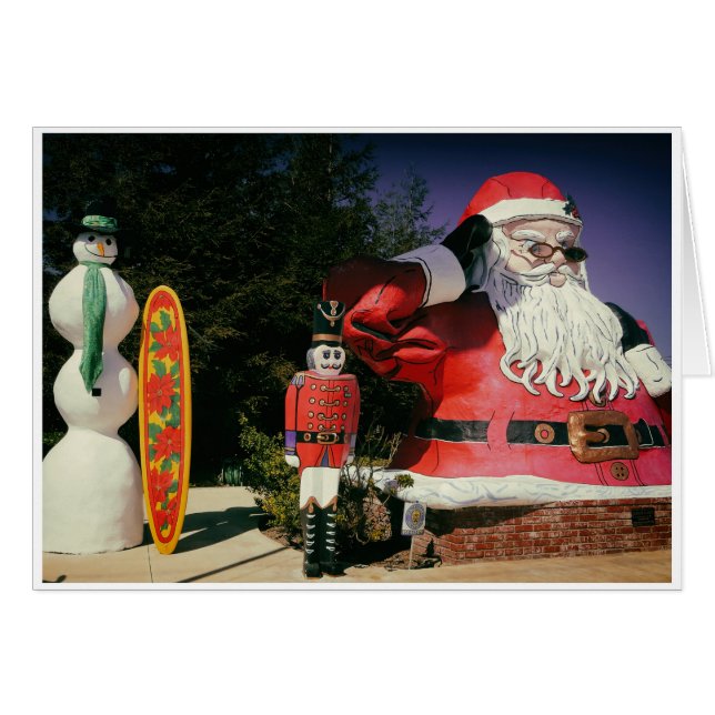 Cartão Feliz Natal (Frente Horizontal)