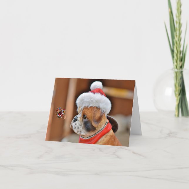 Cartão Feliz Natal. (Frente)