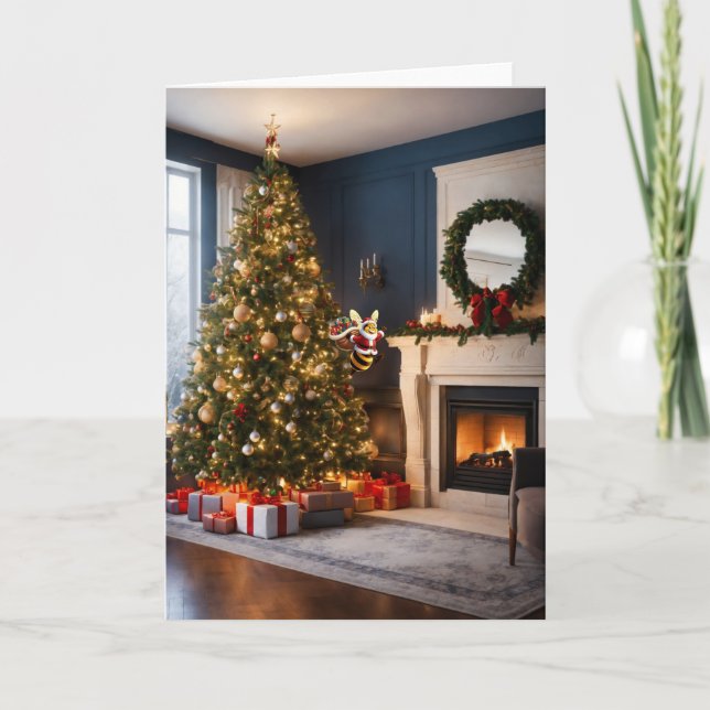 Cartão Feliz Natal. (Frente)