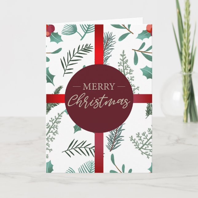 Cartão Feliz Natal (Frente)