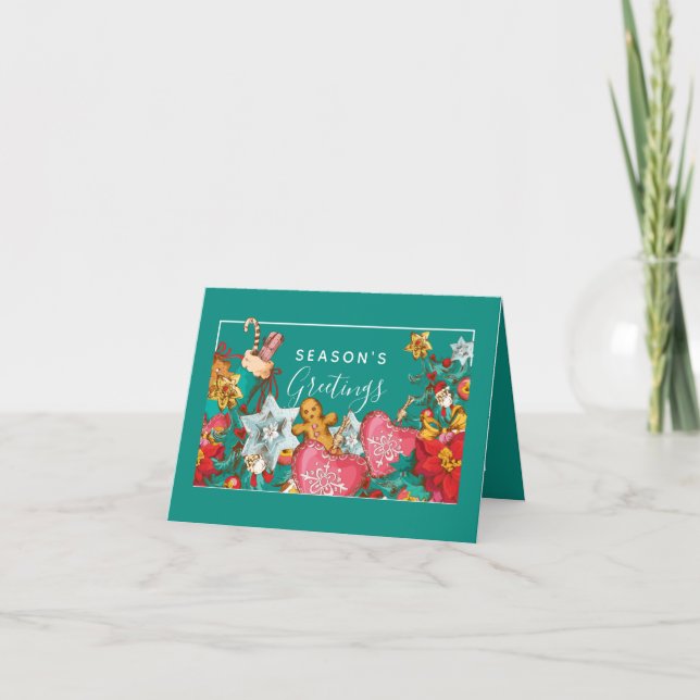 Cartão Feliz Natal | Adicione a sua Foto (Frente)