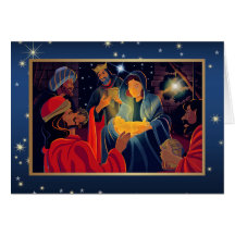 Feliz Natal. Adoração da placa personalizada Magi