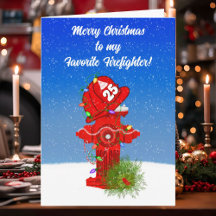 Feliz Natal ao meu Bombeiro Favorito