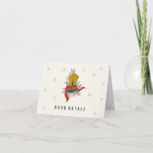 Cartão Feliz Natal (cartão de Natal) Natal italiano