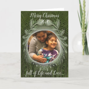 Cartão Feliz Natal...cheio de Vida e Amor...  Holid