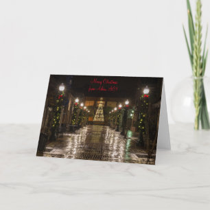 Cartão Feliz Natal de Aiken, SC