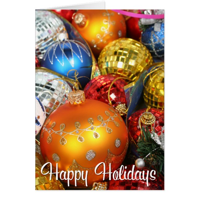 Cartão Feliz Natal de Natal (Frente)