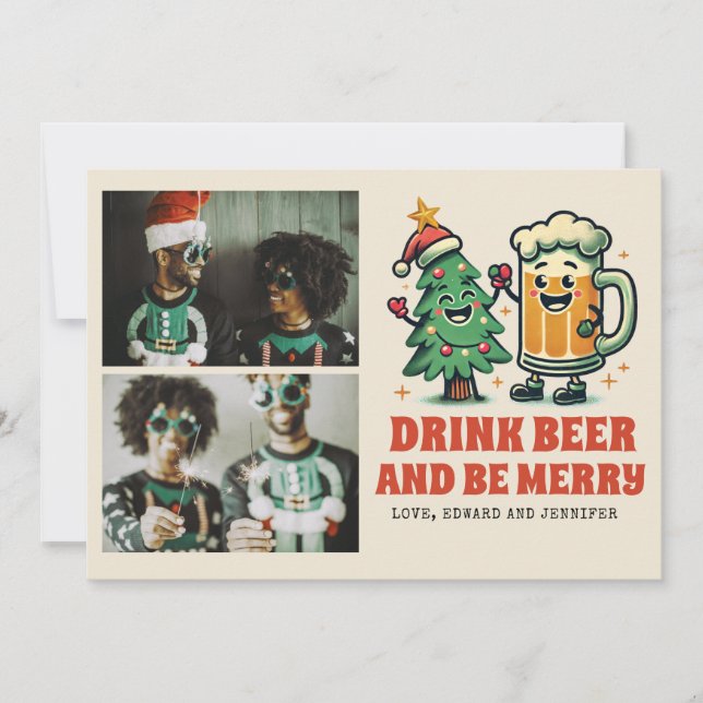 Cartão Feliz Natal do Natal (Frente)