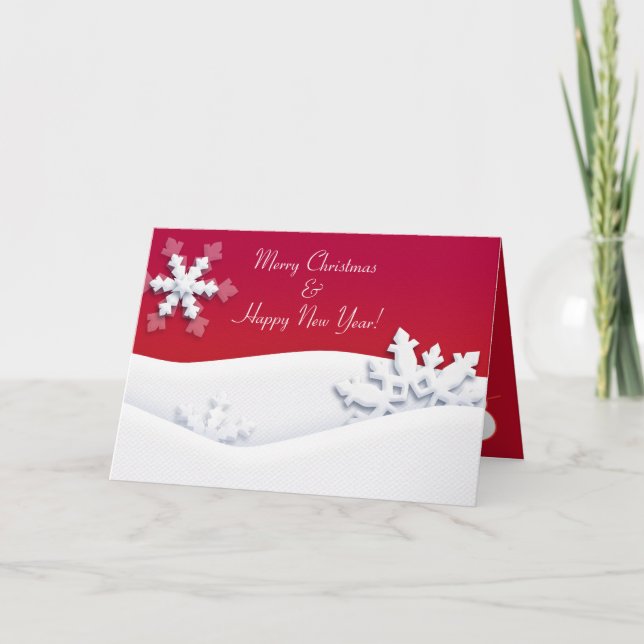 Cartão Feliz Natal e um Feliz Ano Novo! NATAL (Frente)