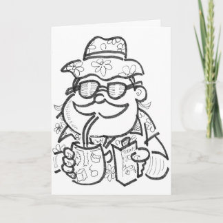 Cartão Feliz Natal em julho