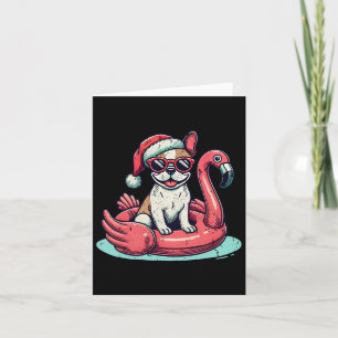 Cartão Feliz Natal Em Julho, Papais noeis De Cachorro Fra