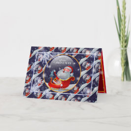 Cartão Feliz Natal Feriado Melhor Presente Popular