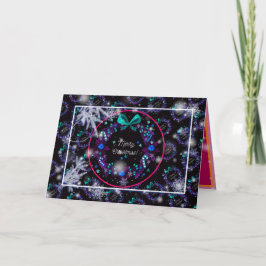 Cartão Feliz Natal Feriado Melhor Presente Popular