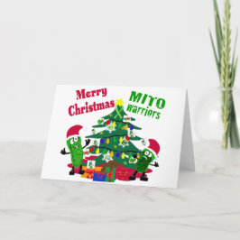 Cartão Feliz Natal Guerreiros Mito