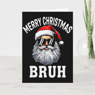 Cartão Feliz Natal Irmão Meme Piada Divertida Para Irmão