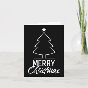 Cartão Feliz Natal Mulheres Homens Crianças Meninas Xmas