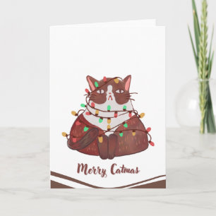 Cartão Feliz Natal Natal Divertido Festivo