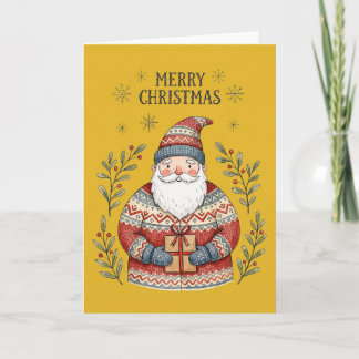Cartão Feliz Natal Papai Noel