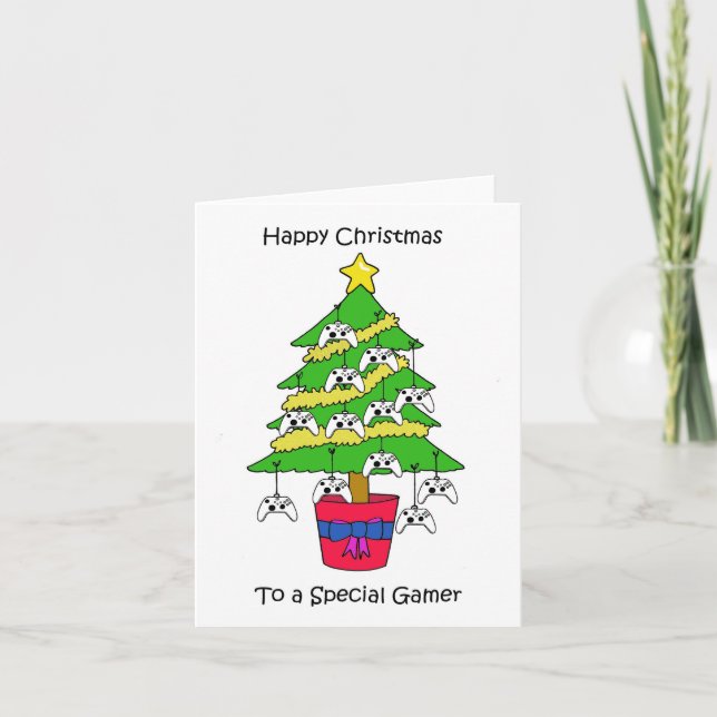 Cartão Feliz Natal para os jogadores (Frente)