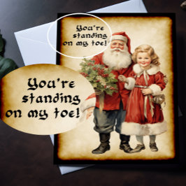 Cartão Feliz Natal para Papais noeis