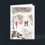 Cartão Feliz Natal para um Natal muito especial<br><div class="desc">"Feliz Natal para um Cartão de Natal Muito Especial Amigo" é uma maneira emocionante de transmitir seus desejos calorosos e celebrar sua amizade especial durante o feriado. Esta carta é perfeita para mostrar sua apreciação e espalhar alegria para um amigo que tem um lugar especial em seu coração. É um...</div>